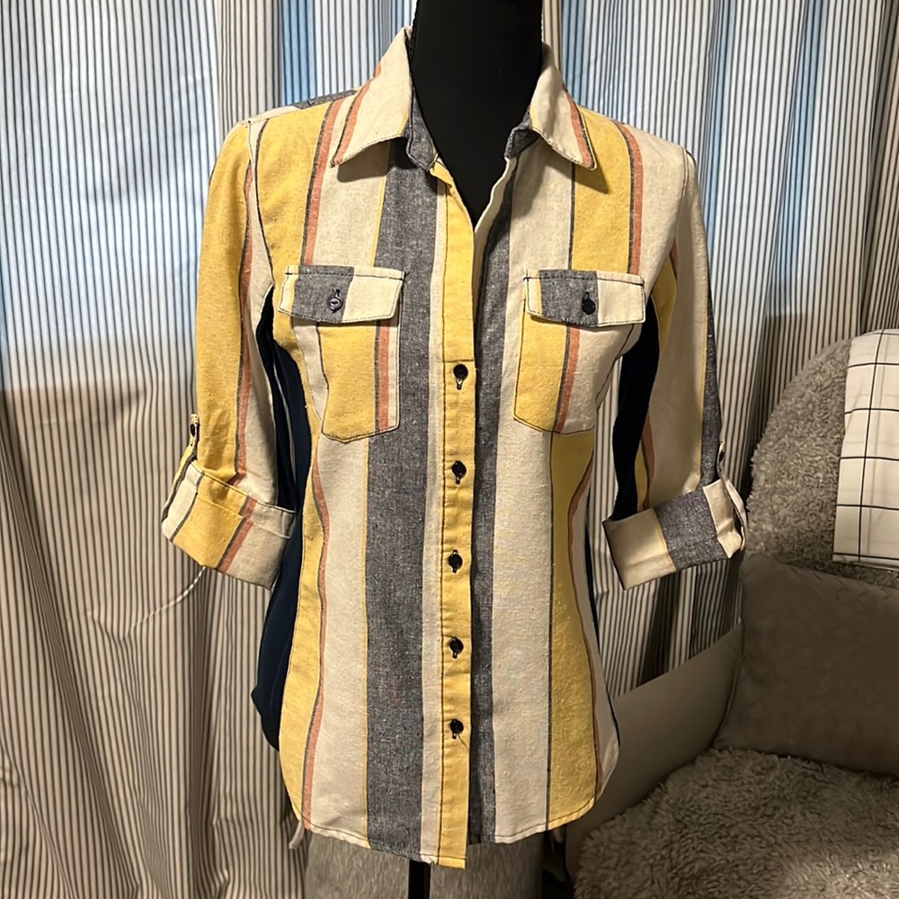 Cute Cotten and linen top